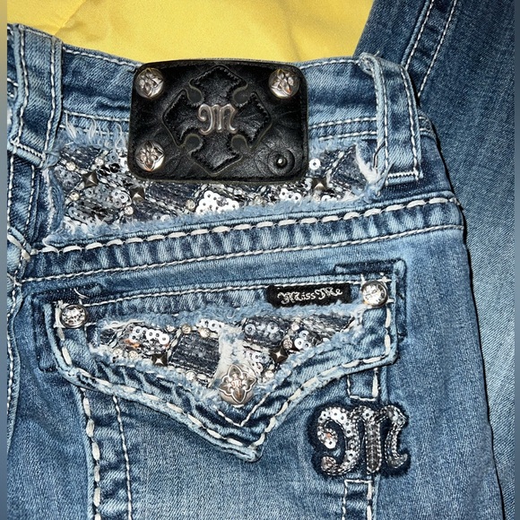 MissMe Jean size 28 boot cut - Picture 2 of 9